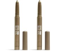 3INA 24H Eye Stick - Long-Wear, Waterproof, Pigmented Shadow - Matte, Sparkly, Metallic Finishes - 0.049 oz (Pack of 2)