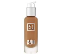 3INA MAKEUP - The 24h Foundation 651 - Caramel Foundation Yellow Undertone - 24H Waterproof Liquid Foundation Full Coverage - Matte Foundation for Flawless Skin - Vegan - Cruelty Free