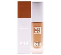 3INA MAKEUP - The 24h Foundation 663 - Brown Foundation Neutral/Pink Undertone - 24H Waterproof Liquid Foundation Full Coverage - Matte Foundation for Flawless Skin - Vegan - Cruelty Free