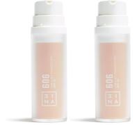 3INA MAKEUP - The 3 in 1 Foundation 606 - Ultra light Foundation Yellow Undertone - Liquid Foundation with SPF15 & Vitamic C (Pack of 2)