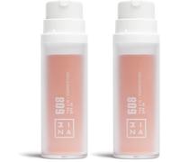 3INA MAKEUP - The 3 in 1 Foundation 608 - Light Foundation Pink Undertone - Liquid Foundation with SPF15 & Vitamic C (Pack of 2)