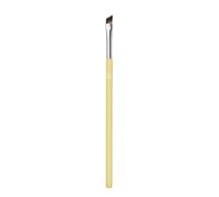 3INA MAKEUP - The Angle Liner Brush - Light yellow Brush For Cream Or Powder Makeup - Soft And Compact Synthetic Bristles - Ergonomic Handle - Flat Tip - Vegan - Cruelty Free