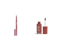 3INA MAKEUP - The Automatic Lip Pencil 503 + The Longwear Lipstick 503 - Nude Lip Liner + Nude Long Lasting Matte Lipstick with Hyaluronic Acid - Vegan - Cruelty Free
