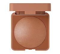 3ina MAKEUP - The Bronzer 674 - Dark Brown 2 in 1 Bronzer & Highlighter - For All Skin Tones - Glow Bronzing Powder - Light Texture & Soft Silky Finish - Vegan & Cruelty Free