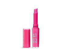 3INA MAKEUP - The Color Lip Glow 371 - Hot Pink Colour Lip Balm with Shea Butter to Moisturise the Lips - Shiny and Glowy Colour Lipstick - Highly Pigmented Lip Colour