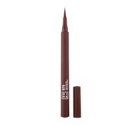 3INA MAKEUP - The Color Pen Eyeliner 575 - Brown Liquid Eyeliner - 10h Longwear Smudge-proof Formula for Sensitive Eyes - Precise Felt Tip Matte Liner - Vegan - Cruelty Free