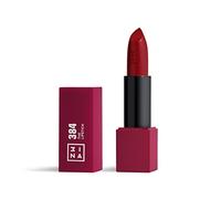 3INA MAKEUP - The Lipstick 384- Wine Lipstick with Vitamin E & Shea Butter - Long Lasting Matte Creamy Lip Colour