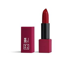 3INA MAKEUP - The Lipstick 384- Wine Lipstick with Vitamin E & Shea Butter - Long Lasting Matte Creamy Lip Colour