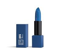 3INA MAKEUP - The Lipstick 845- Blue Lipstick with Vitamin E & Shea Butter - Long Lasting Matte Creamy Lip Colour