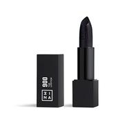 3INA MAKEUP - The Lipstick 900- Black Lipstick with Vitamin E & Shea Butter to Nourish the Lips - Long Lasting Lip Colour with Matte Finish and Creamy Texture - Vegan - Cruelty Free
