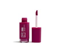 3INA MAKEUP - The Longwear Lipstick 386 - Purple Long Lasting Lipstick - Matte Liquid Lipstick with Hyaluronic Acid