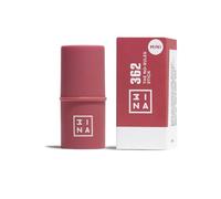 3INA MAKEUP - The No-Rules Stick 362 (Mini) - Pink Blush Stick for Eyes Lips & Cheeks w Hyaluronic Acid - Cream Blush