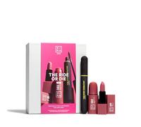 3INA MAKEUP - The Ride or Die Kit - Makeup Gift Set - 3ina Iconics - Nude Lipstick + Nude Blush Stick + Black Mascara -