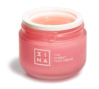 3INA MAKEUP - The Sorbet Face Cream - Moisturising Cream with Niacinamide - Face Cream Smoothing with Olive Oil & Sweet Almond Oil - Day and Night Face Cream for All Skin Types - Vegan - Cruelty Free
