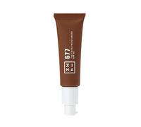 3INA MAKEUP - The Tinted Moisturizer SPF30 677 - Dark brown BB Cream - Foundation with Hyaluronic Acid and SPF30 - Tinted Moisturiser for All Skin Tones - Vegan - Cruelty Free