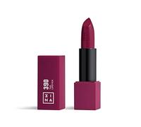 3INA MAKEUP - Vegan - The Lipstick 390 - Dark purple - Highly Pigmented Shades - Moisturizing Creamy Texture - Smooth Formula - Intense Color - Shiny Satin Matte Finish - Cruelty Free