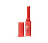 3INA MAKEUP - The Color Lip Glow 170 - Coral Red Colour Lip Balm with Shea Butter to Moisturise the Lips - Shiny and Glowy Colour Lipstick - Highly Pigmented Lip Colour
