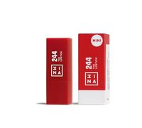 3INA MAKEUP - The Lipstick 244 (Mini) - Red Lipstick w Vitamin E & Shea Butter to Nourish the Lips - Travel Size Lip Colour