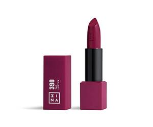 3INA - The Lipstick 390 - Dark plum - Matte Creamy Lip Colour