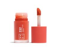 3INA MAKEUP - The No-Rules Cream 232 - Coral Red Liquid Blush Matte for Sensitive Eyes Lips & Cheeks with Sweet Almond Oil - Cream Blush for a Natural Finish - Vegan - Cruelty Free