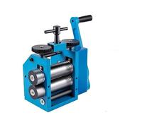 3Inch Rolling Mills Gear Ratio 1:2.5 Manual Combination Metal Jewelry Sheet Square Semicircle Pattern Wire Roller Mill Garden Tools