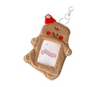 3Inch Soft Furry Photo Card Protectors Christmas Themed Display Case for Trading Cards and Photo Organization Soft Furry Organiser
