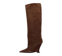 3Juin Boots Brown - female - 3JUIN - High Boots - Brown - 4 UK - Shoes 4 UK