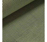 3K 200g Carbon Fiber Fabric - 50cm x 1m, W Twill Weave, High Strength Black & Yellow Mixed Cloth for DIY and Repairs(0.4x1meter)