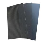 3K Carbon Fiber Plate - 95x245mm, 0.5-5MM Thickness, Lightweight and Durable Carbon Fiber Sheet-1pc(1.5mm Plain Glossy)