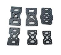 3K Carbon Fiber Plate Motor Mount Fixture Clip Holder Bracket Compatible With RC Model Aircraft Quadcopter 12mm 16mm 20mm 22mm 25mm 30mm(1 PCS 30MM PLATE)