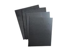 3K Carbon Fiber Plate Sheet - 400x500mm, Lightweight & Durable Carbon Board Panel, Thickness (1mm to 6mm),1pcs(5.0mm plain glossy)
