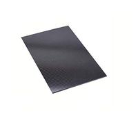 3K Carbon Fiber Sheet 100% Carbon Board Laminate Plate Twill Matte Finish,250x500mm(1mm)