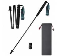 3K Carbon Fibre Trekking Poles, Ultralight Folding Poles，E1：120cm - Single