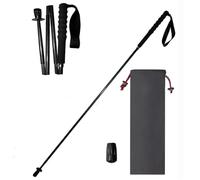 3K Carbon Fibre Trekking Poles, Ultralight Folding Poles，E1A：120cm - Single