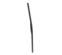 3K Matte Black Carbon Fiber Straight Flat Handlebar, Bike Flat Bar for Mountain and Road Bikes, Ultra Lightweight 140g One - Piece Forged Handlebar with Stable
