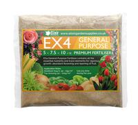 (3kg, Bag) Elixir Gardens EX4 General Purpose Premium Fertiliser | 5-7.5-10 + Trace Elements | Covers up to 750m² | 100g - 25kg Supplied in Bag or Tub