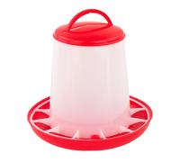 (3kg Chicken Feeder) KCT Chicken Feeder Drinker Automatic Plastic Portable Poultry Coop Bird Food Trough Feed Dispenser