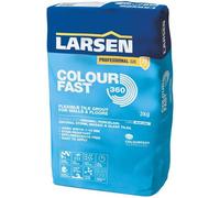 3kg Larsen Colourfast 360 Flex Joint White Flexible Floor Grout (White)