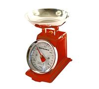 3kg Mechanical Kitchen Scale - Red