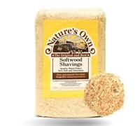 3kg Nature's Own Large Wood Shavings Animal Pet Bedding - Substrate Low Dust - For Hamster Rabbit Mice Gerbils Guinea Pig Small Animals Nesting & Burrowing