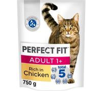 3Kg Perfect Fit Advanced Nutrition Adult Complete Dry Cat Food Chicken (4X750G)