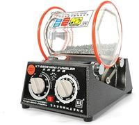 3Kg Tumbler Jewelry Polisher, Rotary Rock Tumbler Kit, Jewelry Polishing Finishing Machine with Polishing Bead 35W Adjustable Speed Mini Polisher for Rock Stone Coins