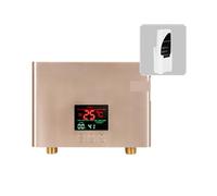 3KW/5.5KW Instant Water Heater Fast Heating Intelligent Frequency Conversion Constant Temperature Remote Control Water Heater(110 3500W,Golden)