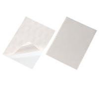 3L 10090 Filing Pockets Polypropylene Full Size Self-adhesive A4 Clear Ref 10090 [Pack of 10]