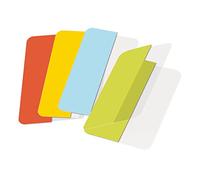 3L 40 mm Self Adhesive Twin Index Tabs - Assorted Colour (Pack of 24) 10532
