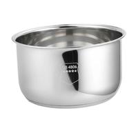 3L/5.5-cup Stainless Steel Rice Cooker Replacement Inner Pot, Compatible With Tiger JBV-S10S