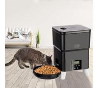3L Automatic Cat Feeder with Heightened Pet Feeder Programmable Dog Feeder Suitable for Small and Medium Pet Feeders