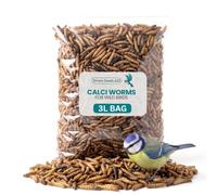 3L Bag Calci Worms for Wild Bird Food, High Calcium Worms for Bird Feed