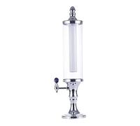 3L Beer Tower Dispenser with LED Lights and Ice Core - Perfect for Parties and Gameday - Home Bar Accessories for Ice Cold Drinks