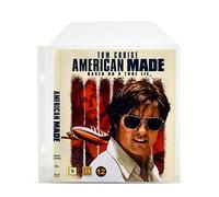 3L Blu Ray Sleeves - BluRay Protective Sleeves with Binder Holes - Cover & Disc Holder for Storage - 50 Pcs - 10286